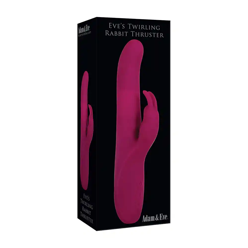 Vibrador Doble Conejo Giratorio Adam Eve