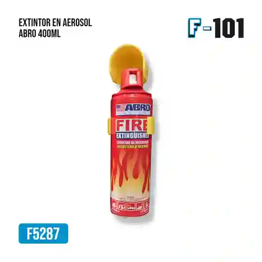 Extintor En Aerosol Abro 400ml