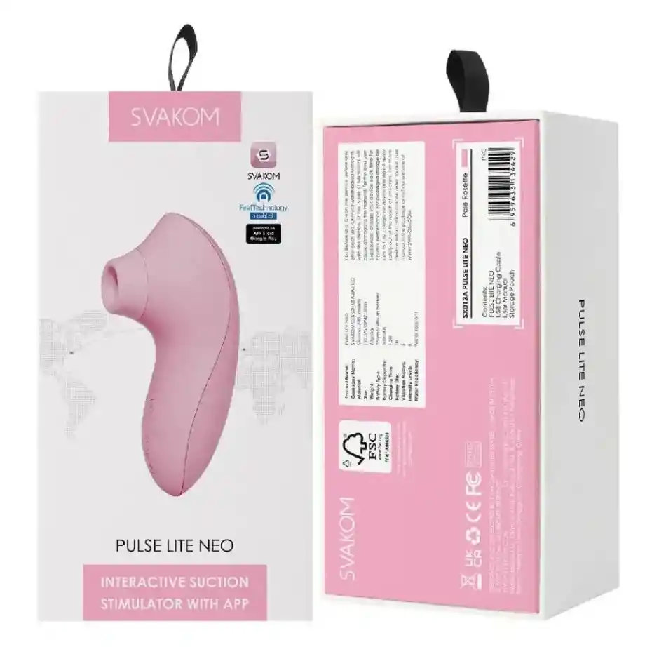 Estimulador De Succión Rosa Femenino - Vibrador De Oral Para Clitoris Svakom