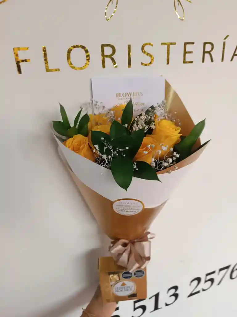 Bouquetfloresamarillas