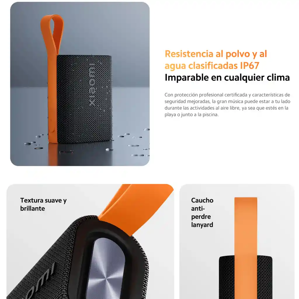 Xiaomi Sound Pocket Parlante Inalámbrico Portátil Ip67, Tws