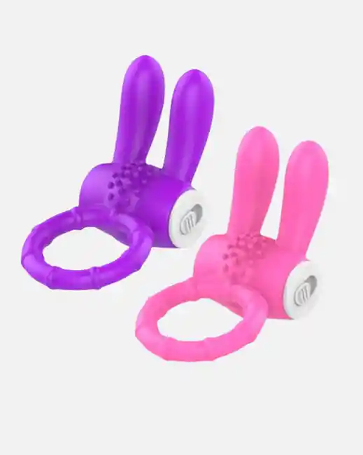 Anillo Vibrador Retardante Para El Pene Rabbit