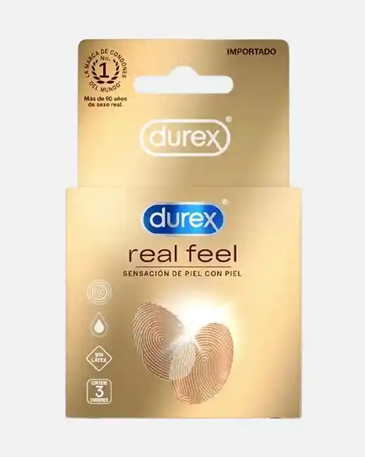 Combo Condones Durex X12 Unds (max Placer + Invisible + Real Feel + Placer Pro)