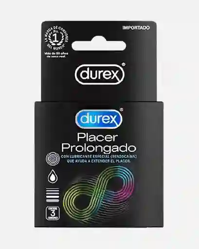 Condones Durex Placer Prolongado X3 Unds