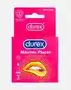 Condones Durex Máximo Placer X3 Unds