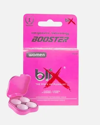 Potenciador Sexual Blix Booster Afrodisíaco Natural Mujer X4