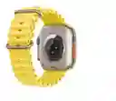 Correa Manilla Silicona Ocean Apple Watch 38mm - 40mm - 41mm /smartwatch *amarilla*