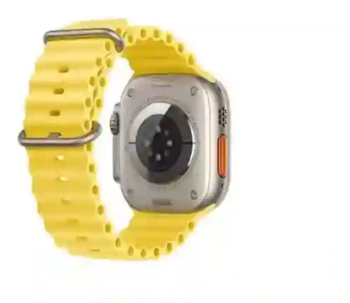 Correa Manilla Silicona Ocean Apple Watch 38mm - 40mm - 41mm /smartwatch *amarilla*