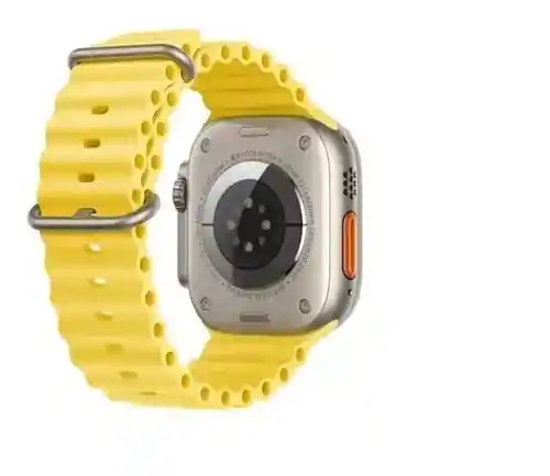 Correa Manilla Silicona Ocean Apple Watch 38mm - 40mm - 41mm /smartwatch *amarilla*