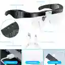 Gafas Lupa Aumento Vision Luz Led Recargable Optivisor 4 lentes