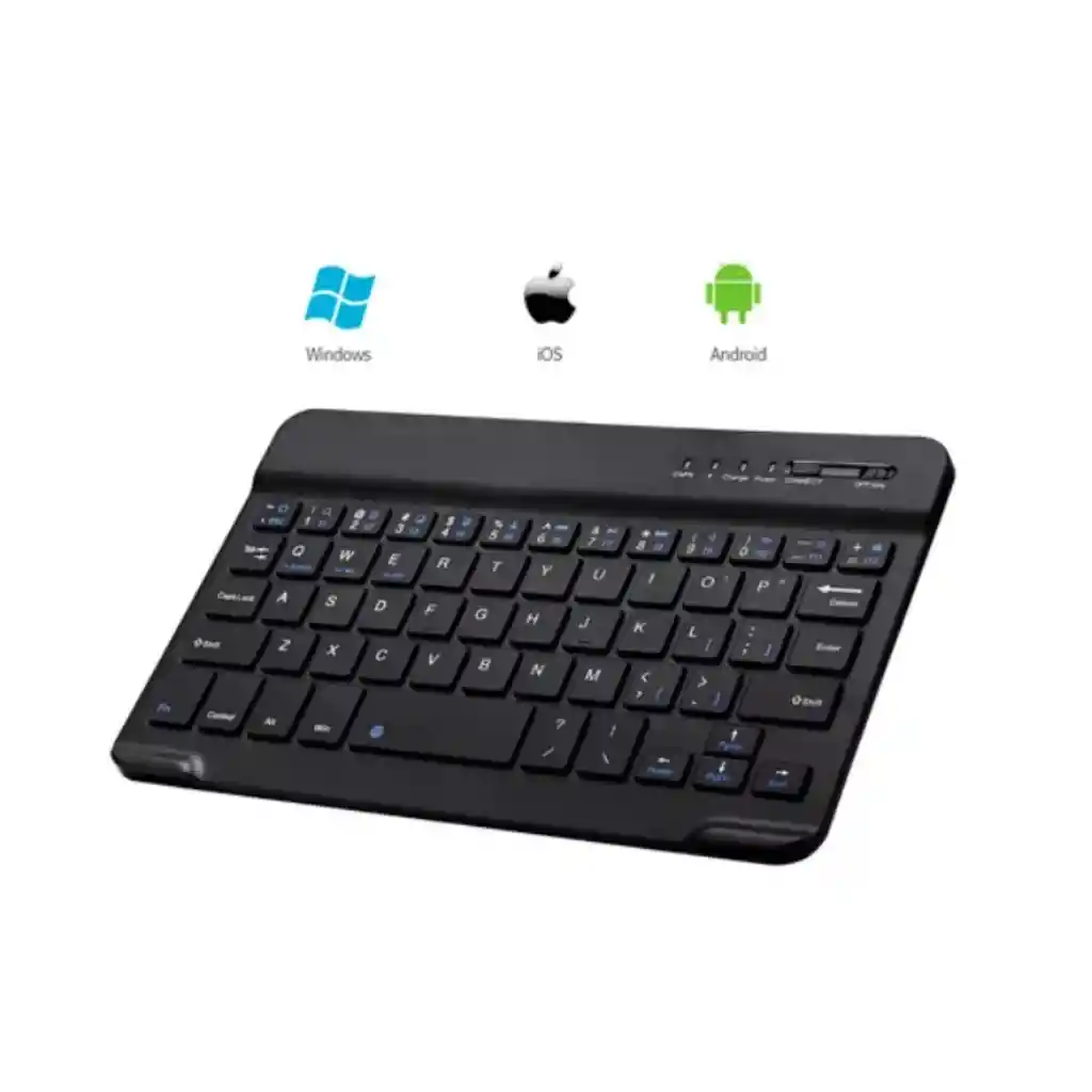 Teclado Inalámbrico Bluetooth Delgado Ios/win Android Tk1015