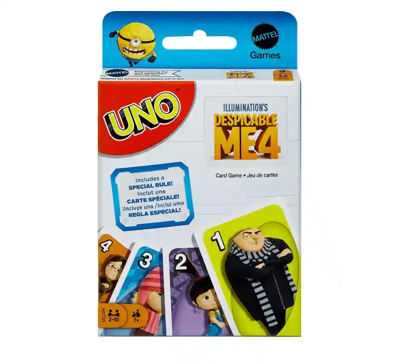 Juego De Cartas Uno Mi Villano Favorito 4