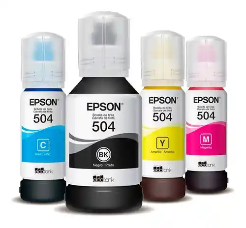 Kit De 4 Tintas Genérico Para Impresota Epson