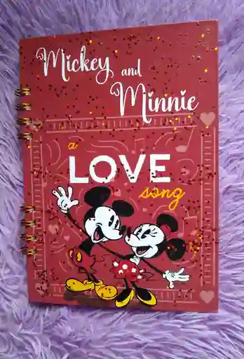 Libreta Mickey Y Minnie