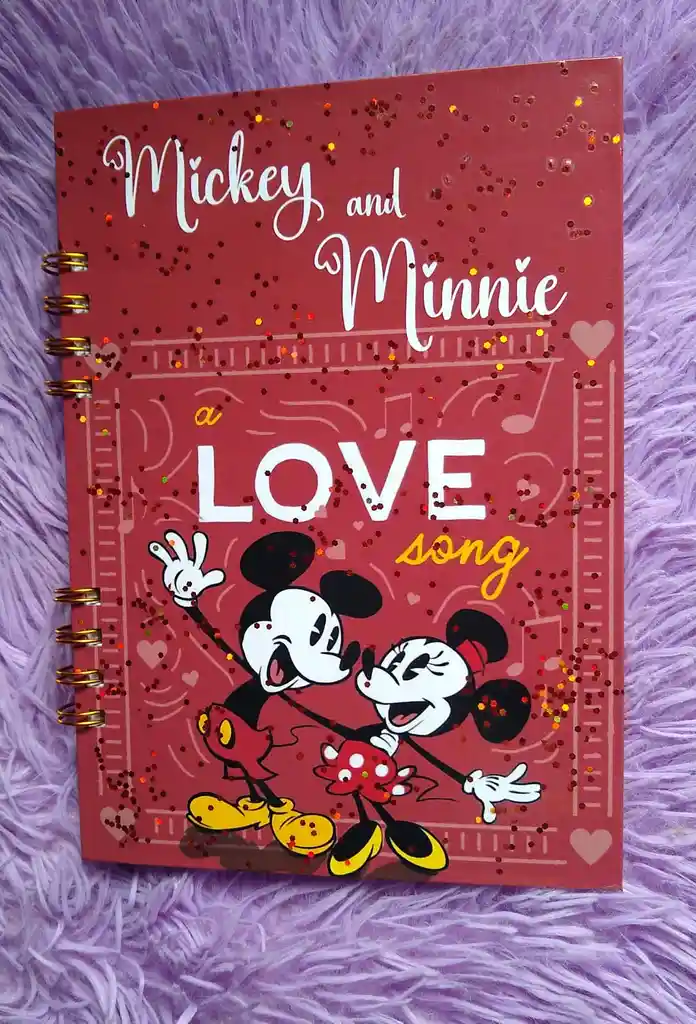 Libreta Mickey Y Minnie