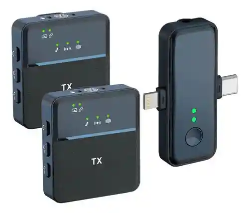 Microfono De Solapa Inalambrico Sx31 / Lightning - Tipo C