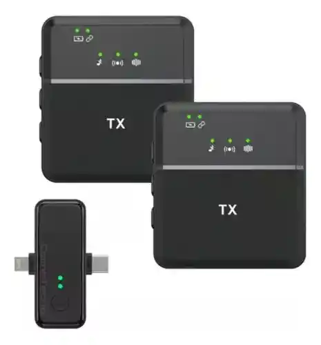 Microfono De Solapa Inalambrico Sx31 / Lightning - Tipo C