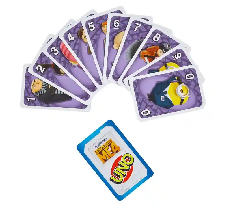 Juego De Cartas Uno Mi Villano Favorito 4