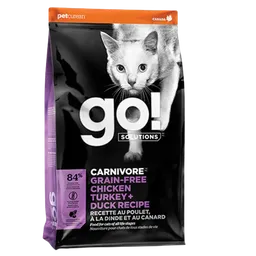 Go! Solutions Gato Carnivore Sin Gr Chicken And Duck X 1,4 Kg