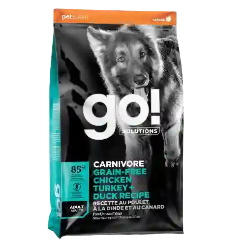 Go! Solutions Carnivore Adulto Sin Gr Chicken And Duck X 1,6 Kg