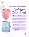 Succionador Vibrador Satisfyer Cutie Heart Corazón / Recargable