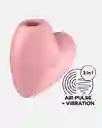 Succionador Vibrador Satisfyer Cutie Heart Corazón / Recargable