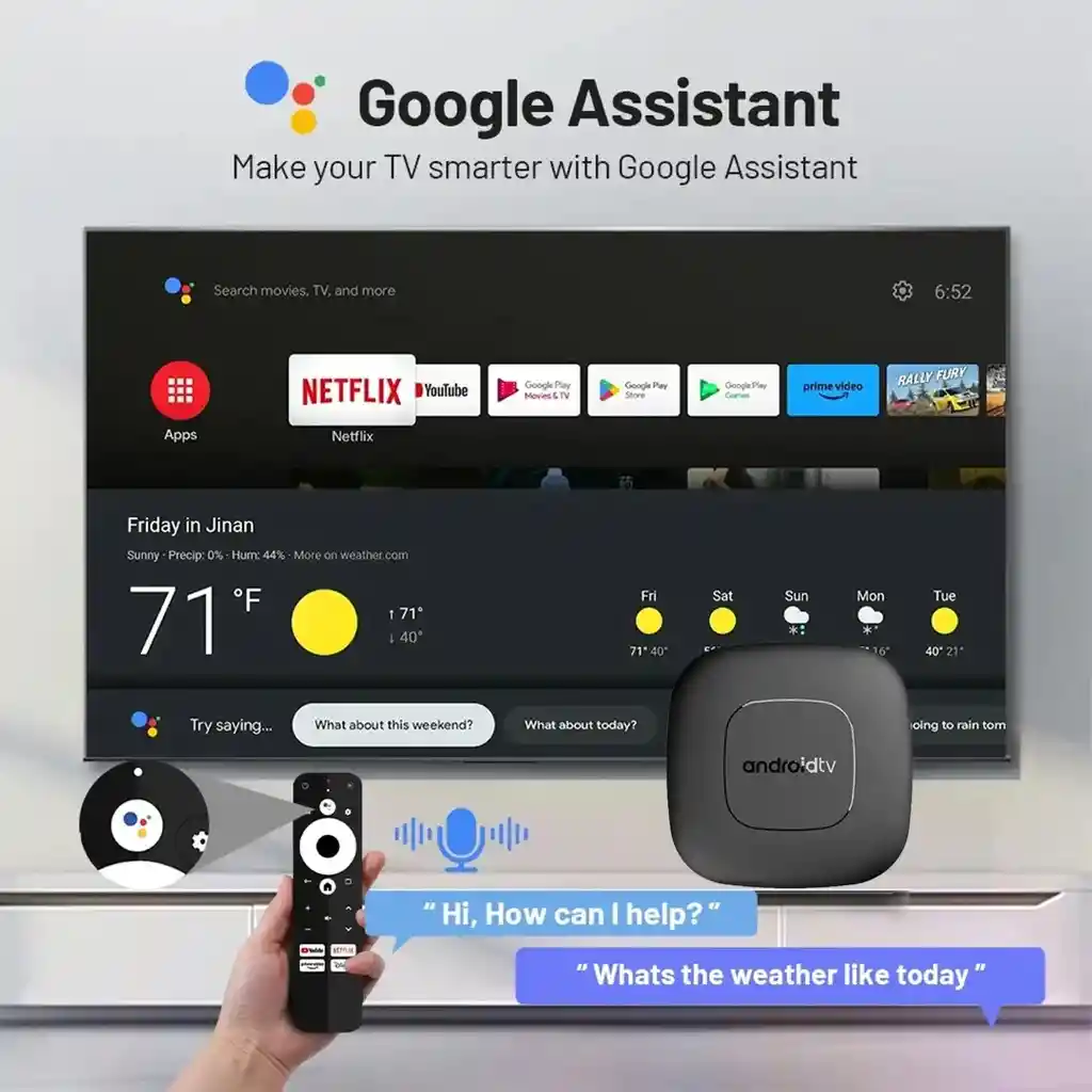 Caja De Tv 8k Android 13.0 16gb 2gb Wifi Dual Bluetooth 5.0