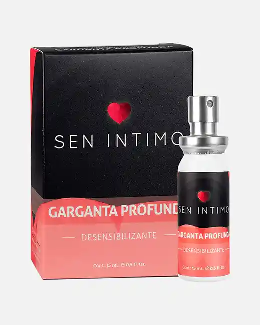 Garganta Profunda Spray Desensibilizante Para Sexo Oral Sen Íntimo 15ml