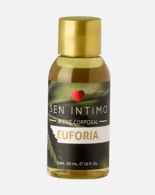 Aceite Para Masajes Euforia Sen Íntimo 30ml