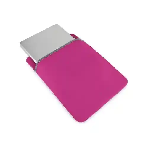 ⭐ Funda Para Portátil 14 Pulgadas Neopreno Doble Faz Rosada⭐