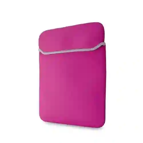 ⭐ Funda Para Portátil 14 Pulgadas Neopreno Doble Faz Rosada⭐
