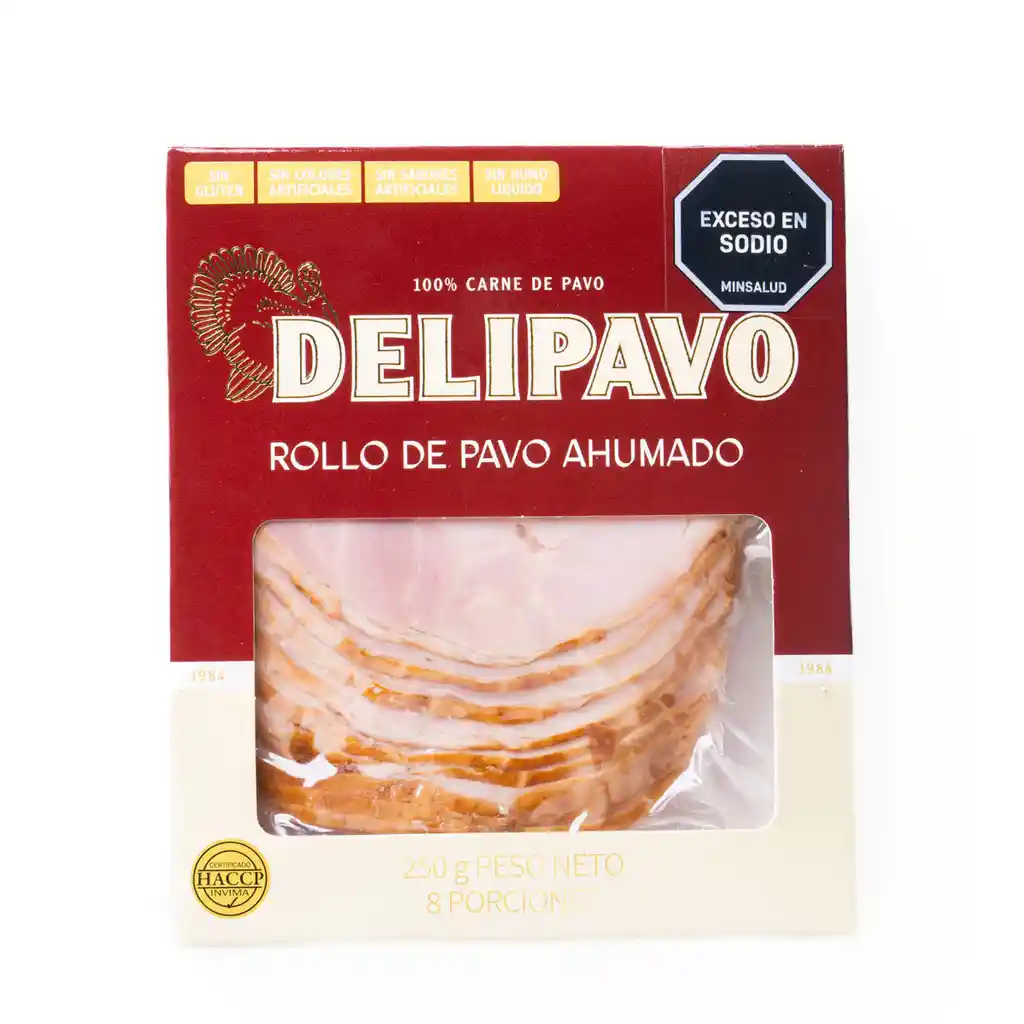 Rollo De Pavo Ahumado