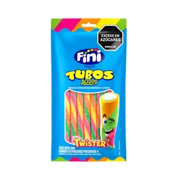 Gomas Fini Tubos Acidos Sabores Surtidos X80