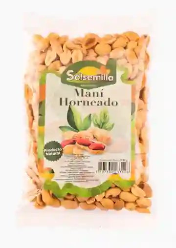 Mani Solsemilla Horneado Sin Sal X200