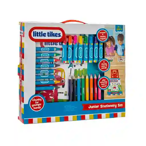 Juego Set De Dibujo Junior Marcadores Y Crayones Para Niños