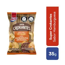 Papas Super Ricas Crokantes Hamburguesa Artesanal X35