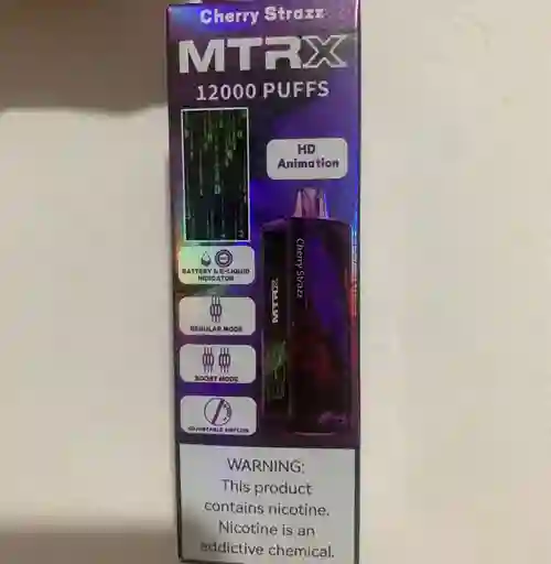 Vaporizador Mtrx 12.000 Puffs