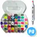 Caja Marcador Offiesco Multitrazo X48 Doble Punta (punta Fina Y Biselada) A Base De Alcohol Oe 525 48