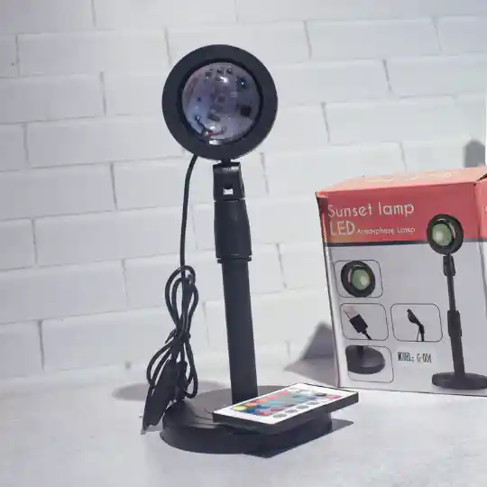 Lampara Sunset Grande Con Control