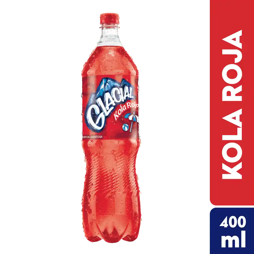 Gaseosa Glacial Kola Roja 400 Ml