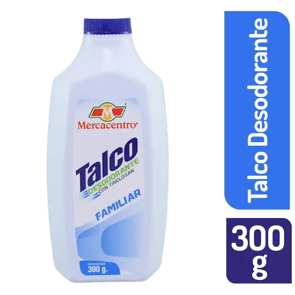 Talco Mercacentro Familiar 300 G