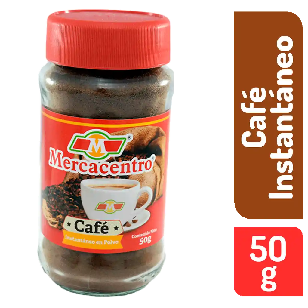 Café Mercacentro Instantáneo 50 G