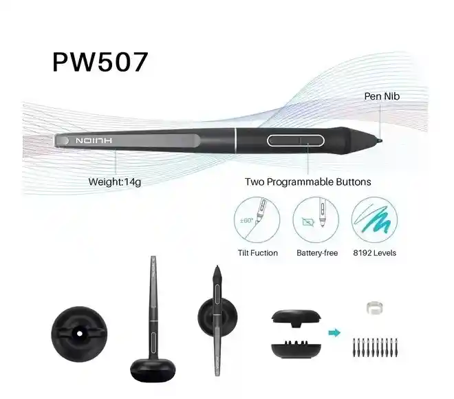 Tableta Digitalizadora Huion Kamvas Pro 13 Gt-133