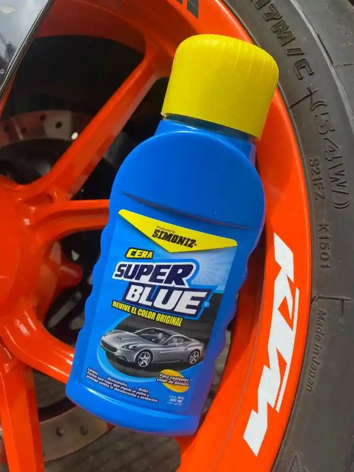 Cera Super Blue Brillar Carro 300 Ml⚡