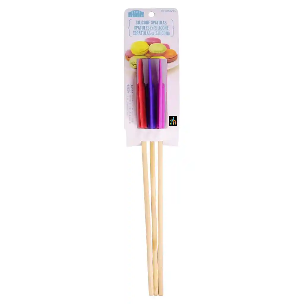 Combo De Espatula En Silicona Resitente A Altas Temperaturas