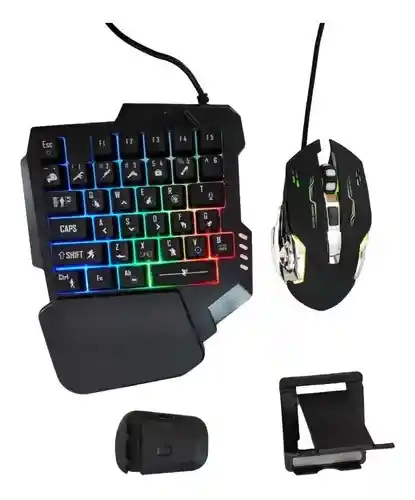 Combo Gamer Profesional Teclado Membr ⚡