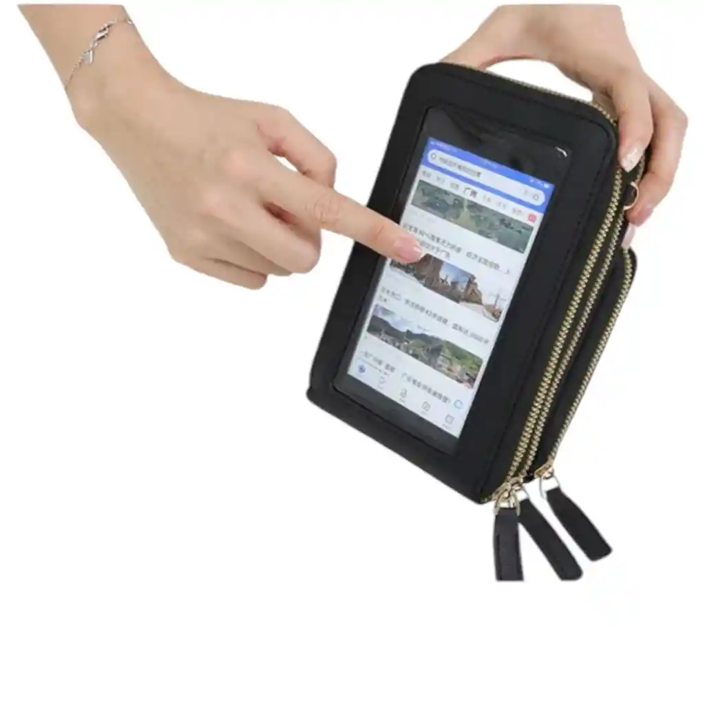 Bolso De Lujo Porta Celular- Multifuncional