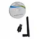 Antena Usb Wifi Para Computador Mediana 300 Mbps Lv-uw02rk-2db