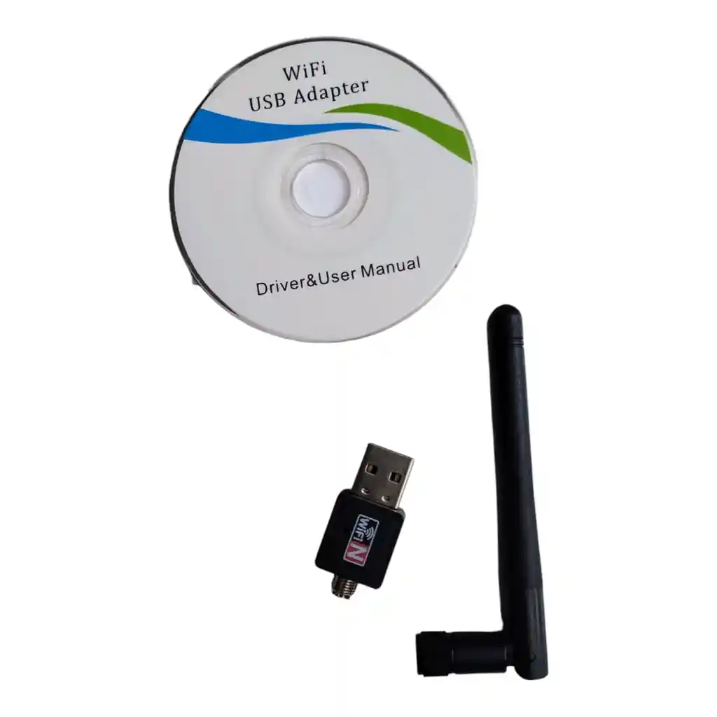 Antena Usb Wifi Para Computador Mediana 300 Mbps Lv-uw02rk-2db