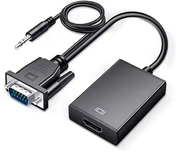 Convertidor Provisión Vga A Hdmi ⚡